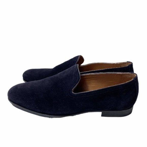 NWT Zara Man Black Slip On Suede Leather Loafers Size EU 42 US 9 main image 13